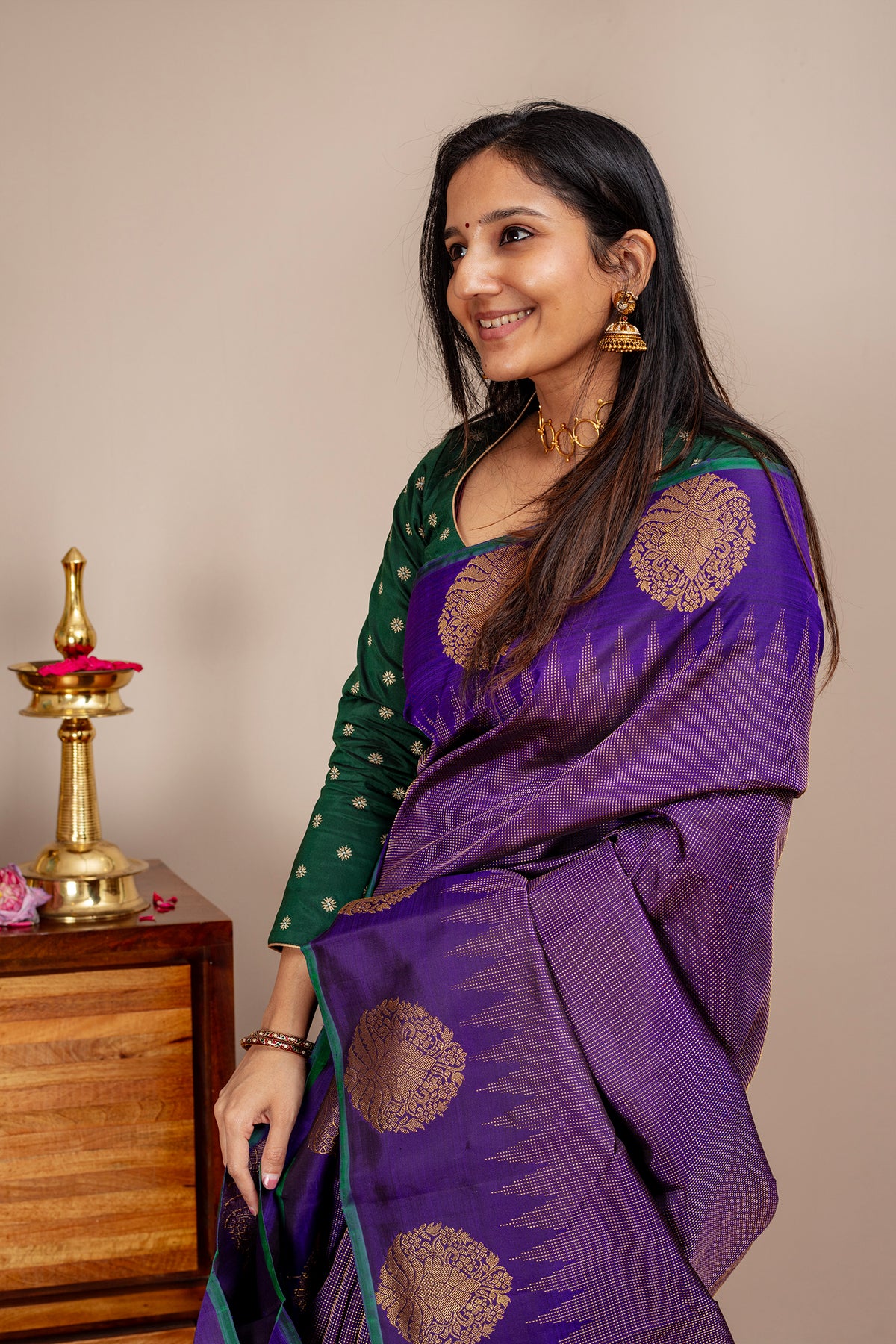 Mayil Thogai - Kanjivaram silk saree
