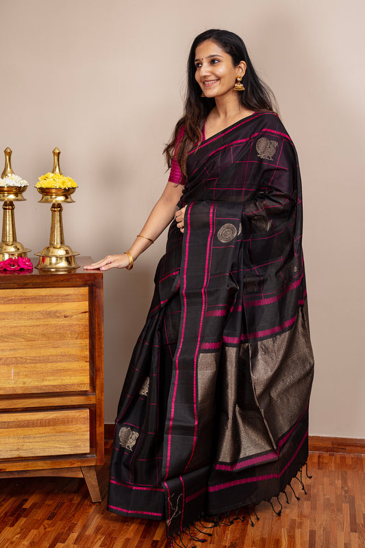 Kattam - Lightweight Silk Saree