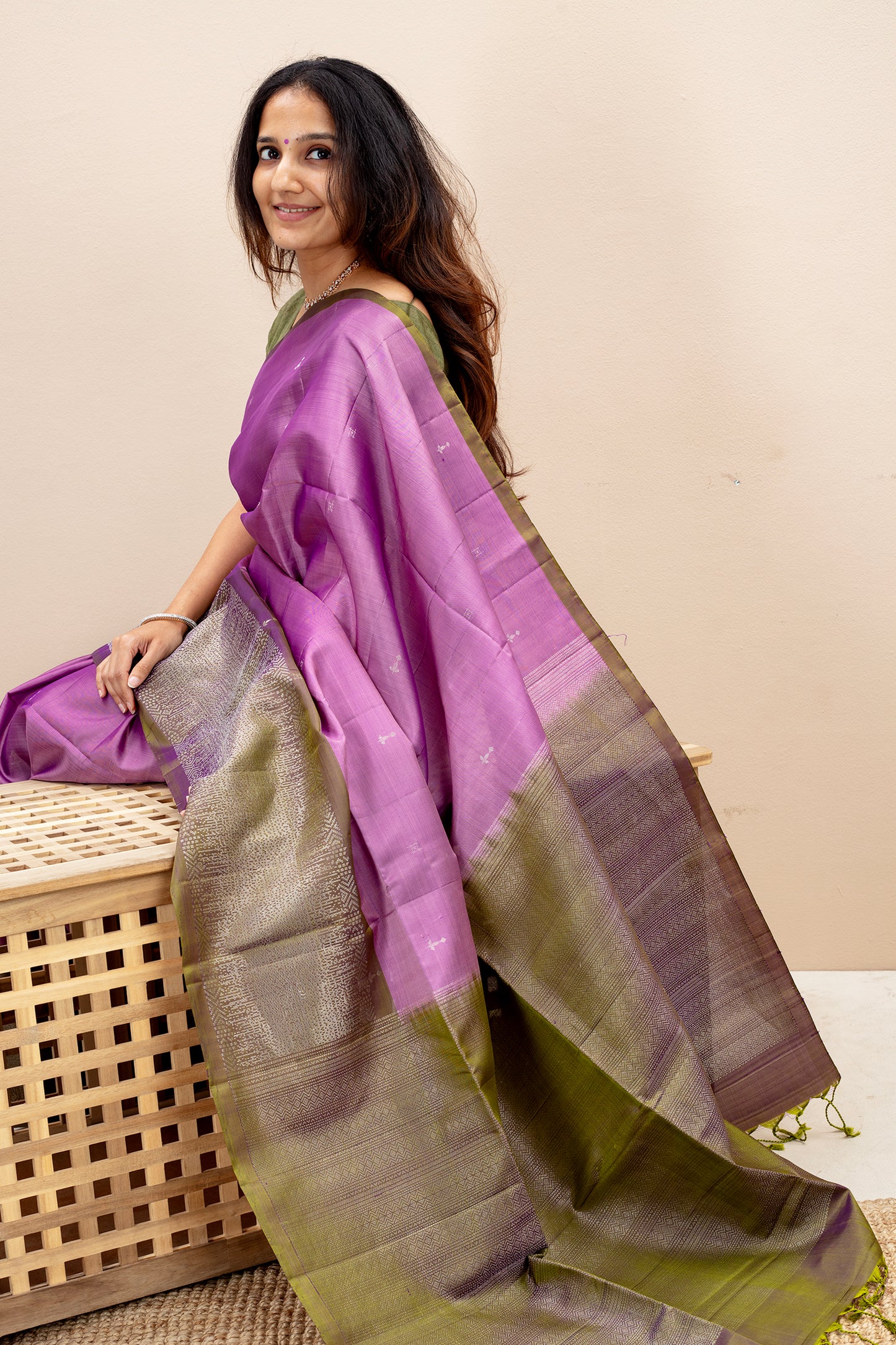 Mrithyunjay - Lightweight silk saree