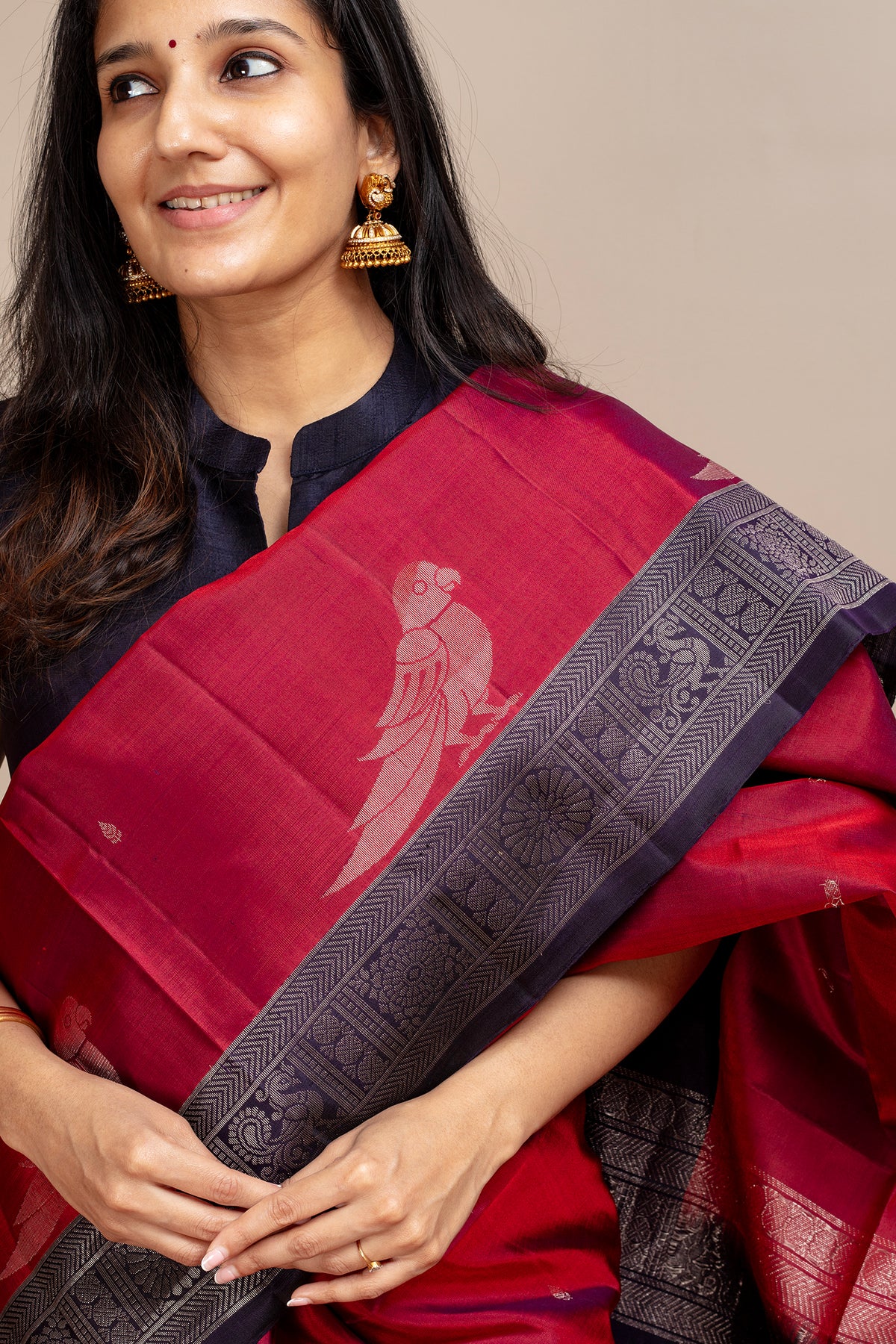 Kapotah - Lightweight Silk Saree