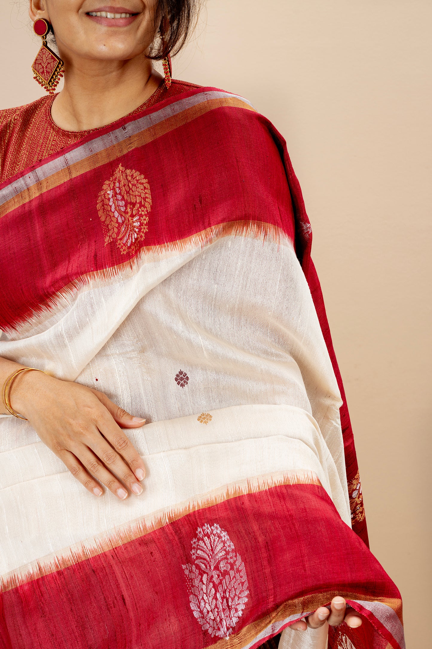 Ashwamedha - Lightweight silk saree