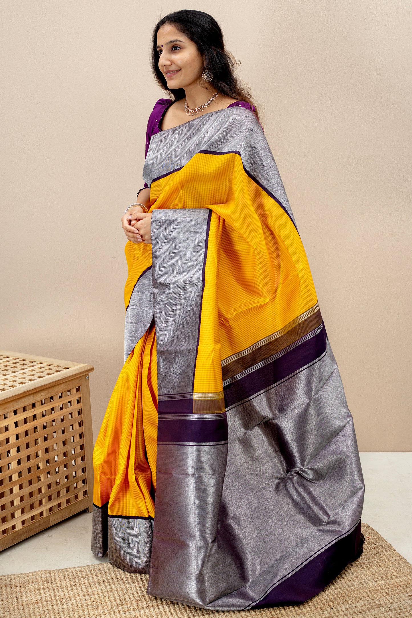 Asvakarana - Kanjivaram silk saree