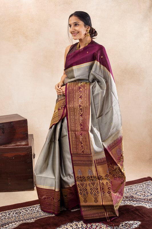 Sarvodhara - Lightweight Silk Saree