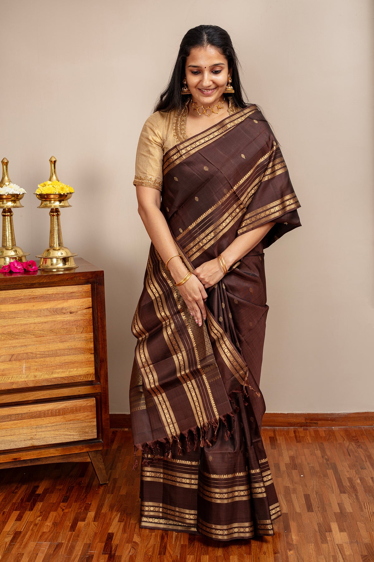 Pramuka - Lightweight Silk Saree
