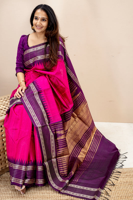 Divyam - Lightweight silk saree