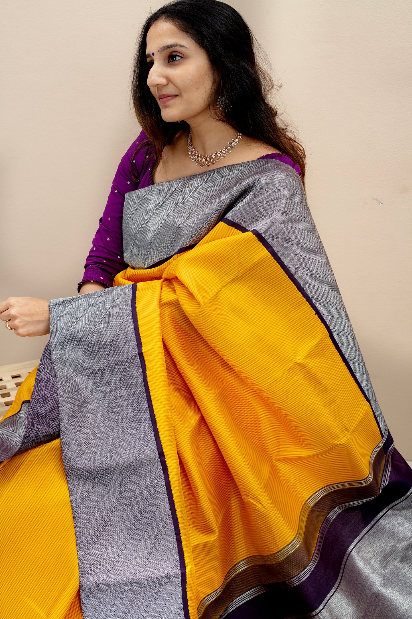 Asvakarana - Kanjivaram silk saree