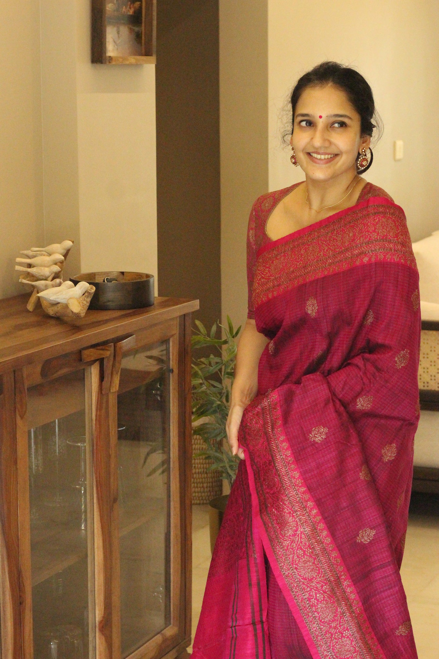 Royal Kemp - Banaras silk saree