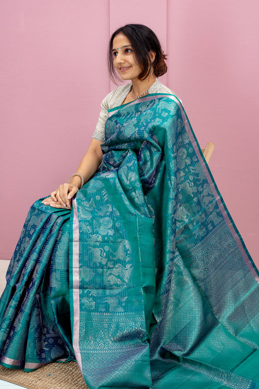 Nirvana - Lightweight silk saree