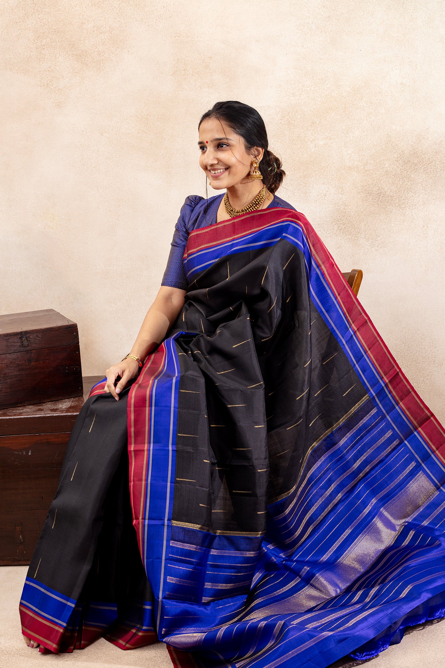 Ekandrishta - Kanjivaram silk saree