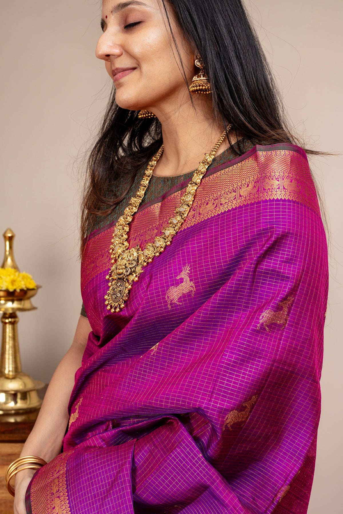 Yaazhini - Kanjivaram silk saree