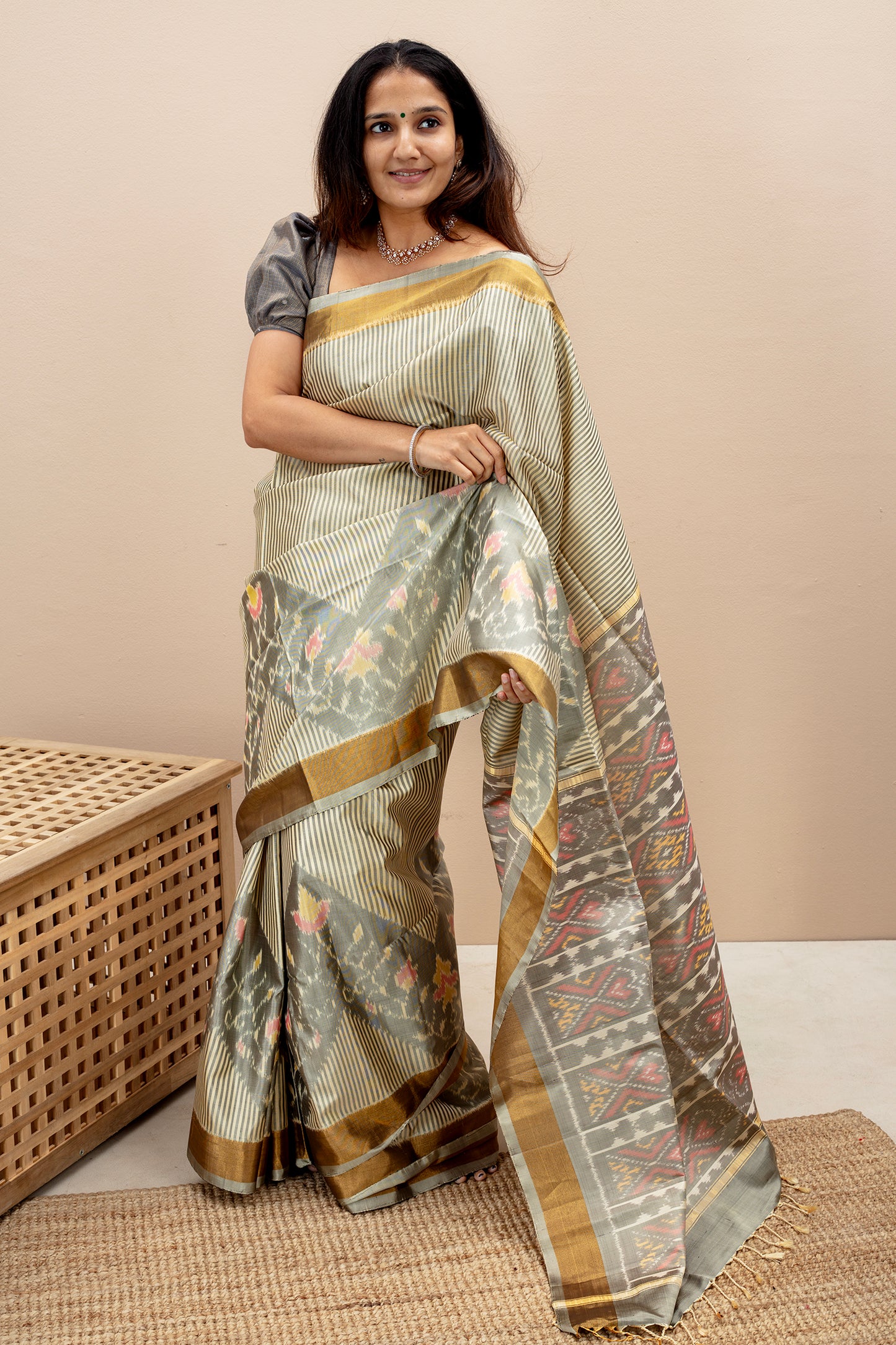 Omkara - Lightweight silk saree