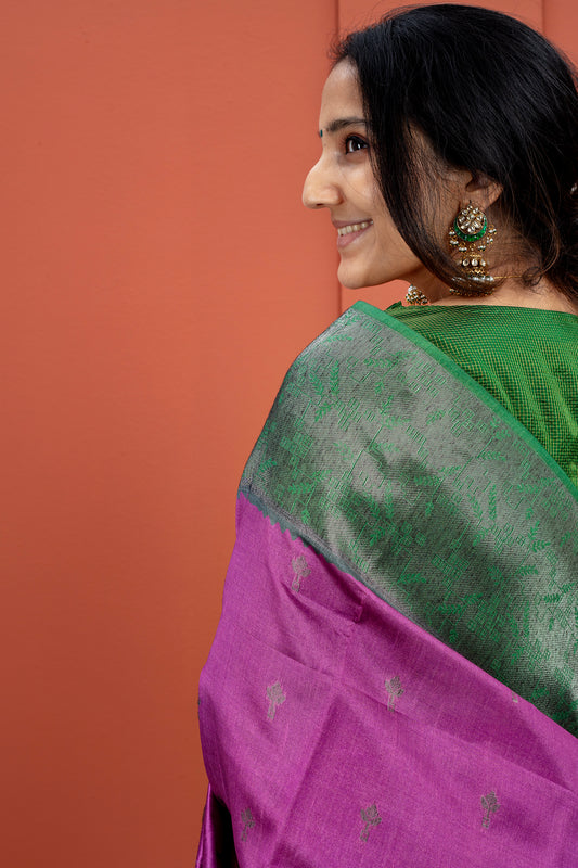 Lakshmi Vihara - Lightweight Banaras Silk