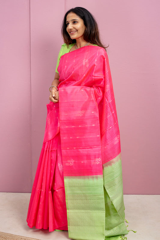 Bhairavi - Lightweight silk saree
