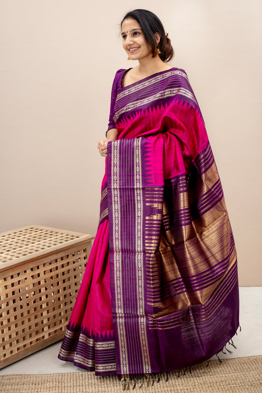 Divyam - Lightweight silk saree