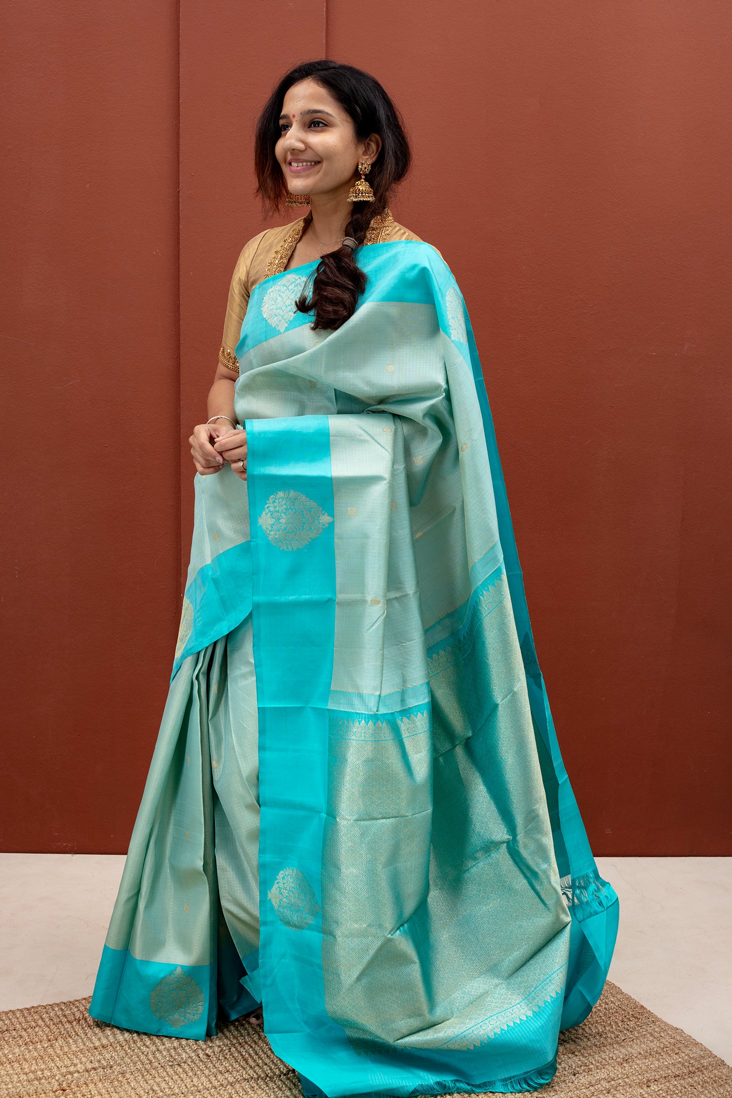 Meenakari - Kanjivaram silk saree