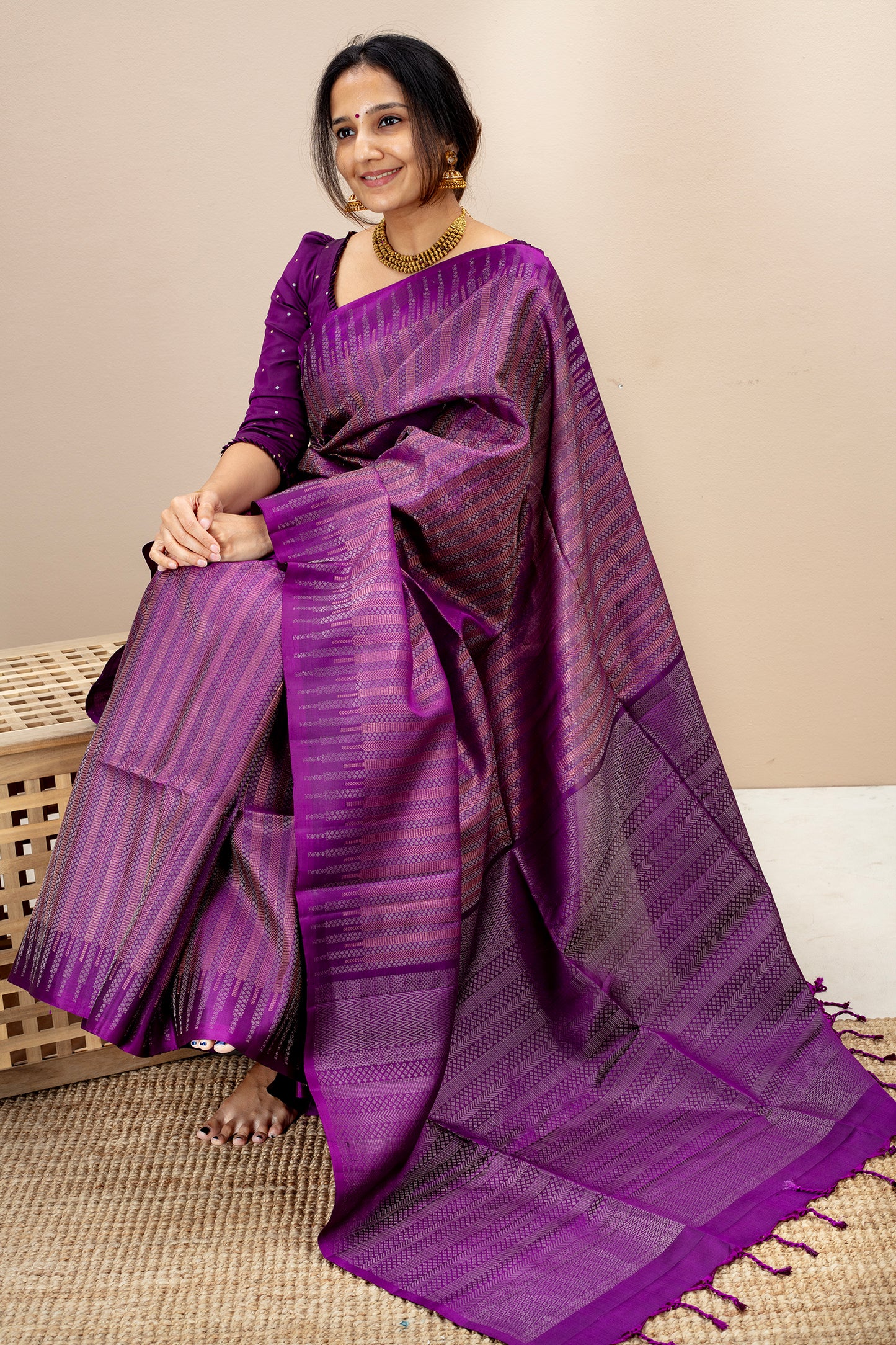 Madhukali - Lightweight silk saree