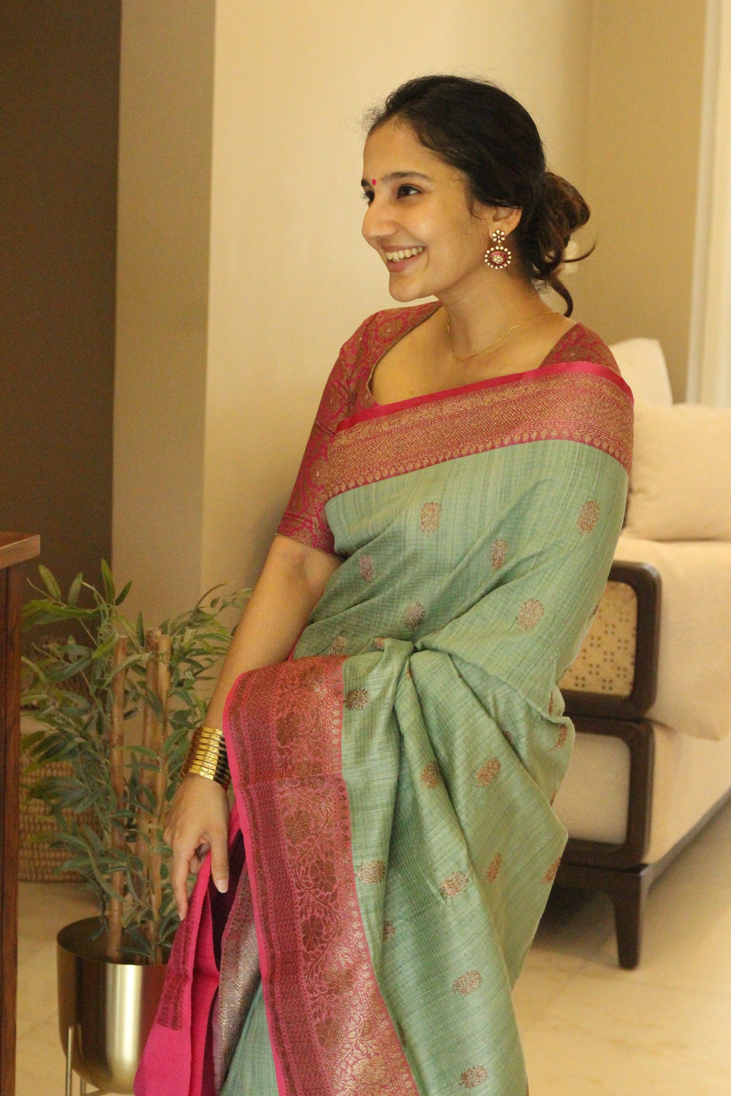 Lakshmi Vihara - Banaras silk saree