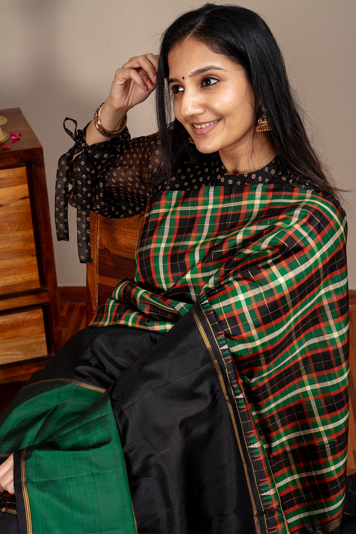 Janaranjani - Kanjivaram silk saree