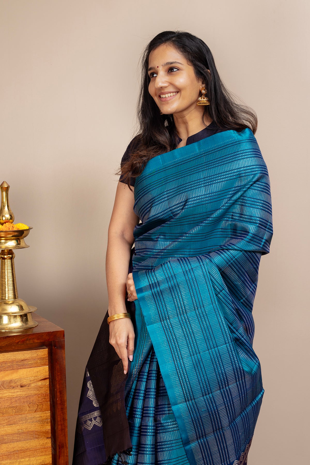 Navaneetha - Lightweight silk saree