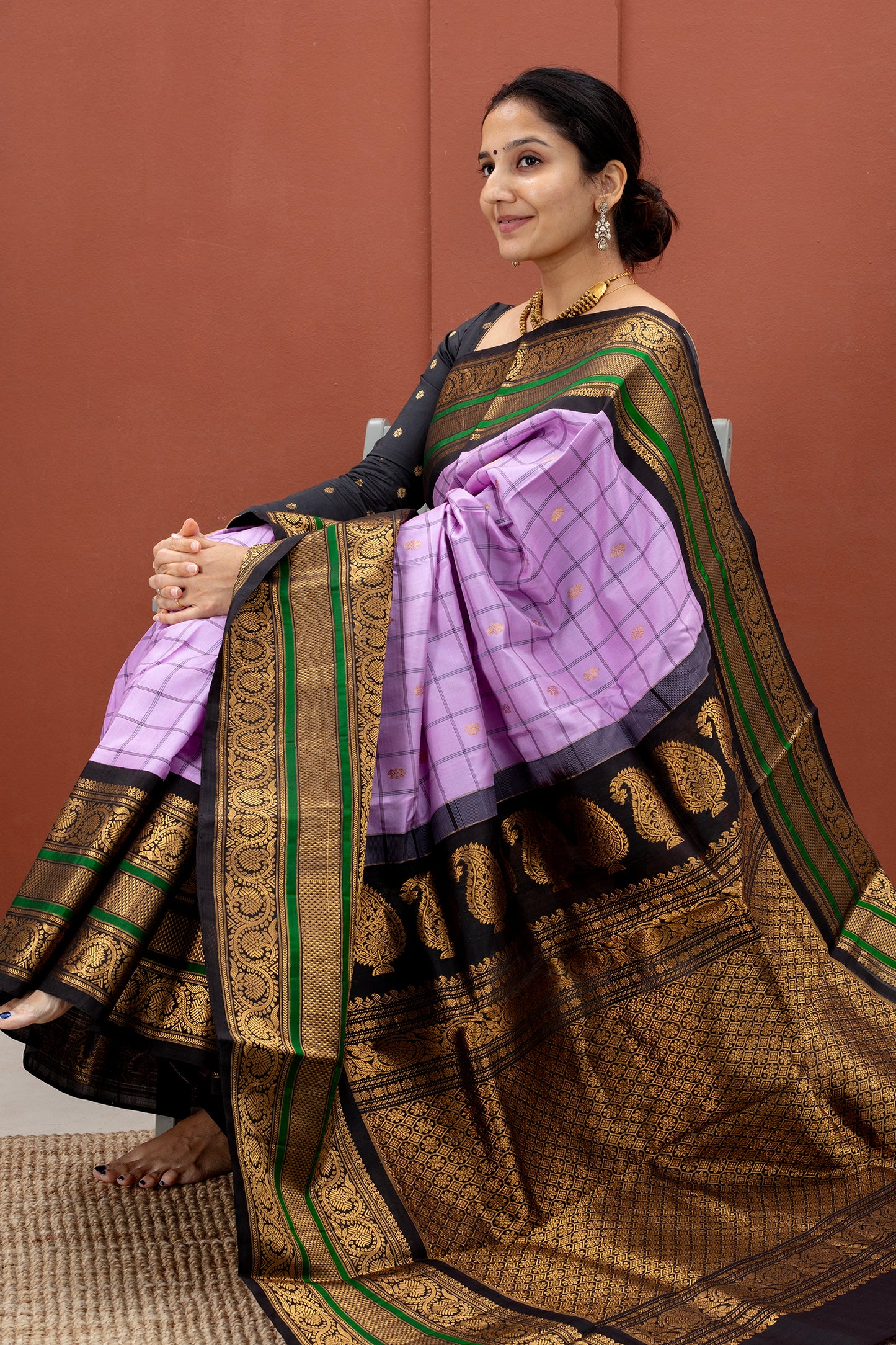 Yaazhini - Gadwal silk saree