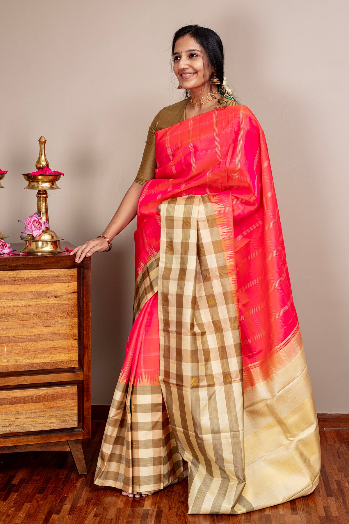 Advaitham - Kanjivaram silk saree