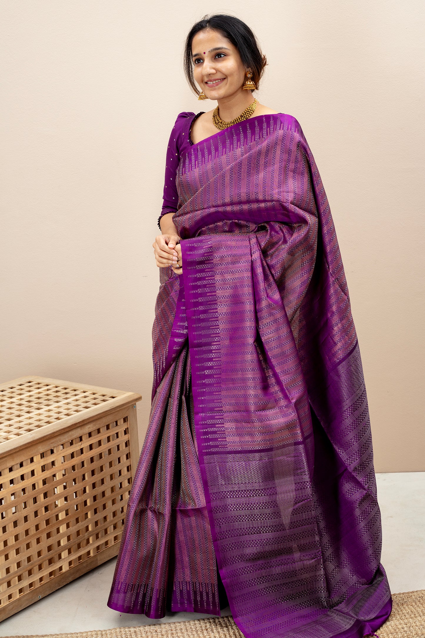 Madhukali - Lightweight silk saree