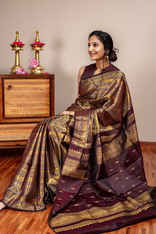 Mahamudra - Kanjivaram silk saree