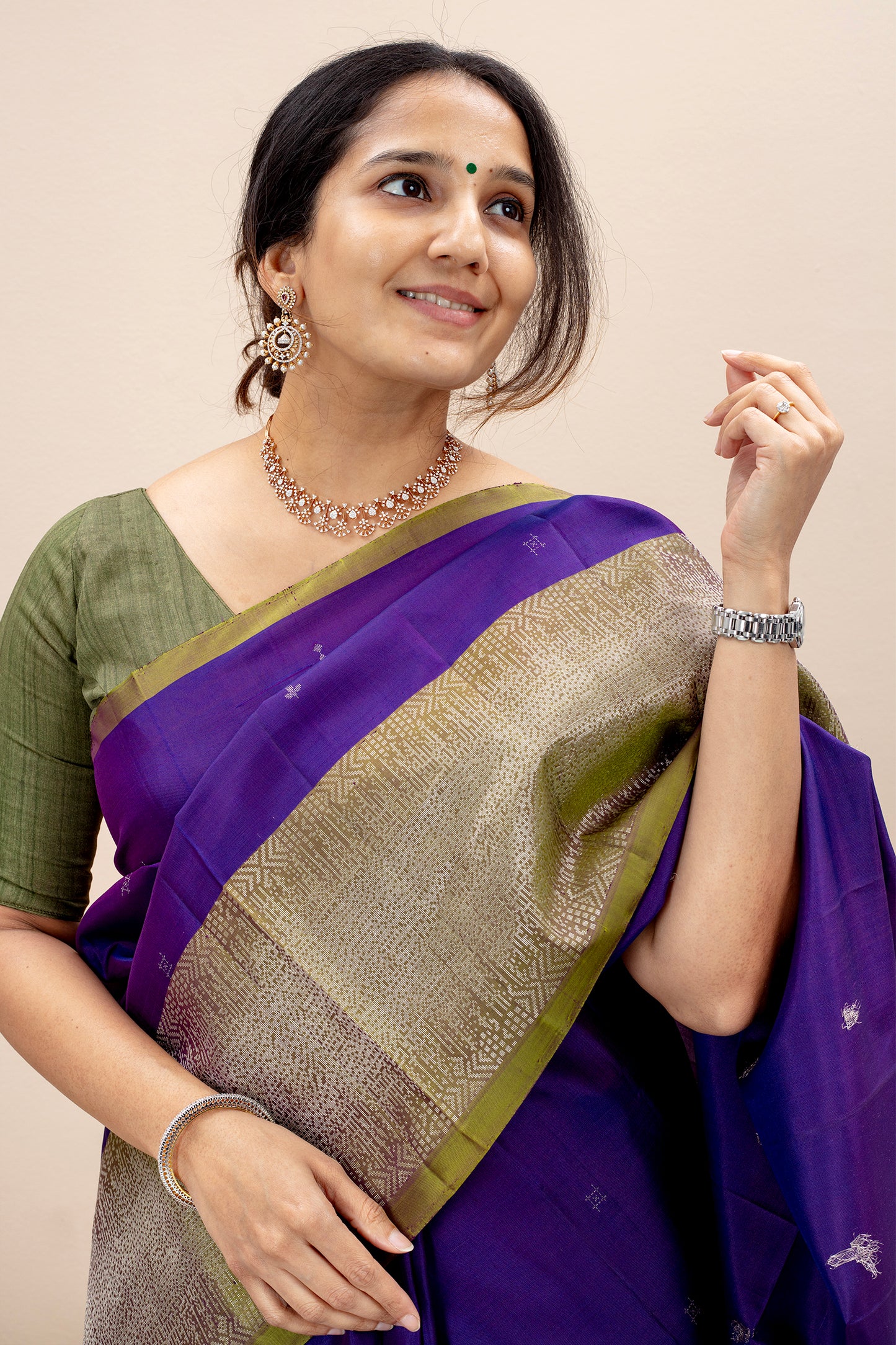 Navarasa - Lightweight silk saree