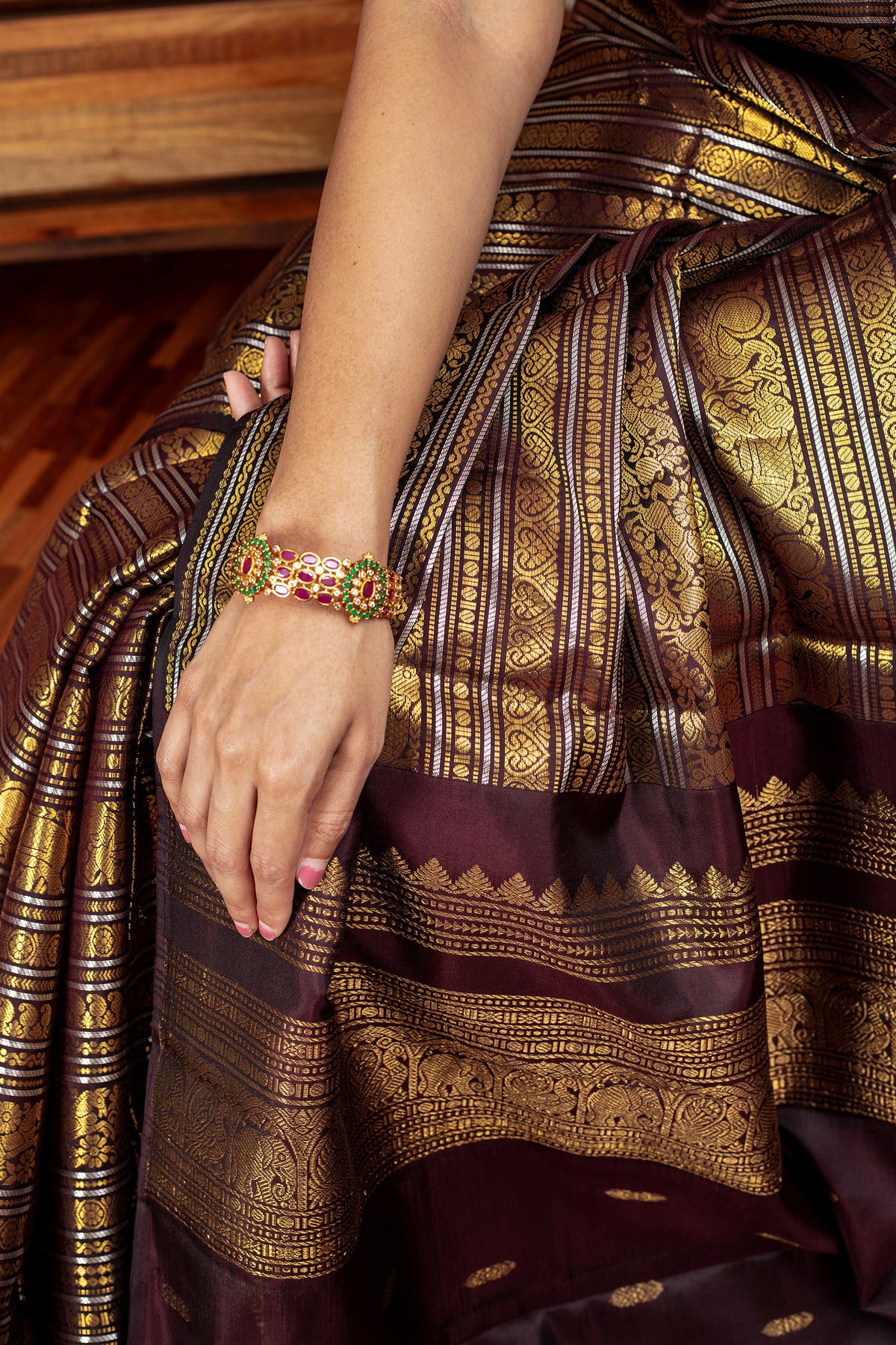 Mahamudra - Kanjivaram silk saree