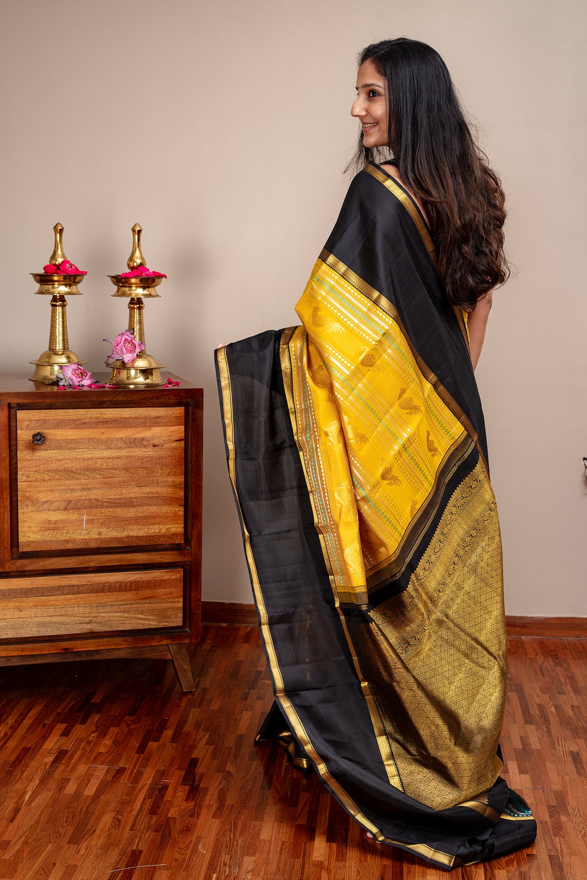 Swarna Killi - Kanjivaram silk saree