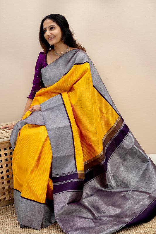 Asvakarana - Kanjivaram silk saree