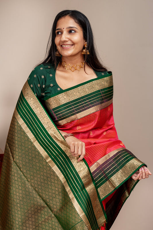 Mudrika - Lightweight Silk Saree