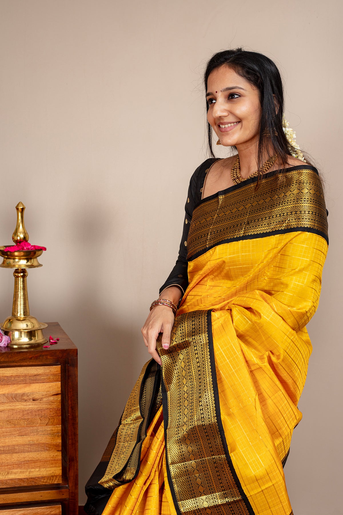 Swarna Killi - Kanjivaram silk saree