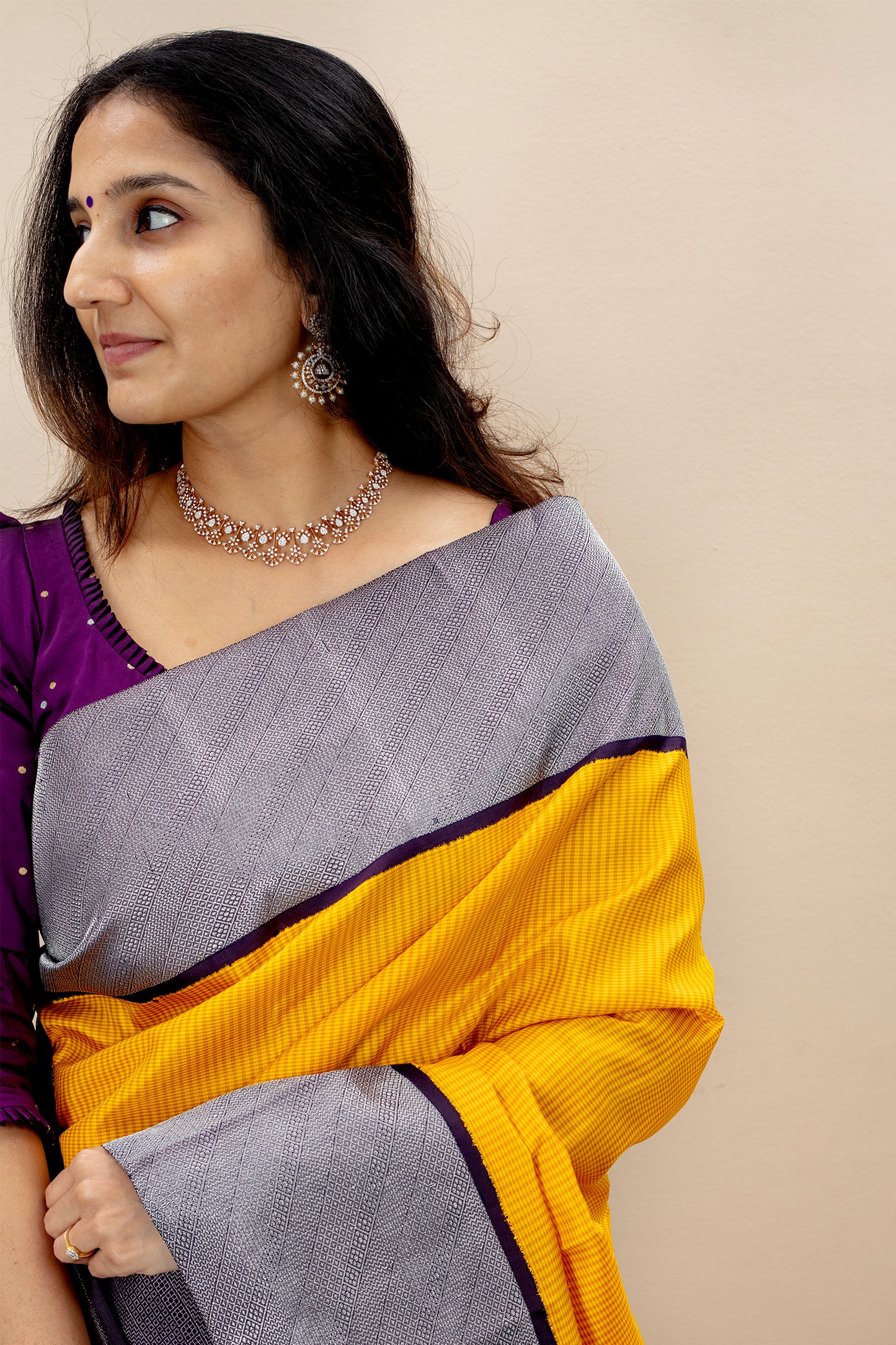 Asvakarana - Kanjivaram silk saree