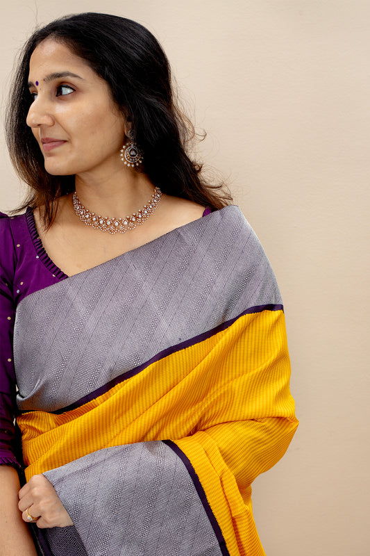 Asvakarana - Kanjivaram silk saree