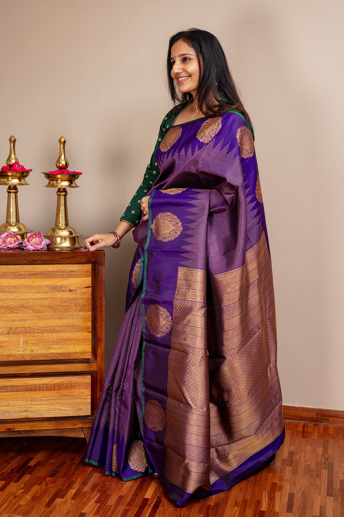 Mayil Thogai - Kanjivaram silk saree