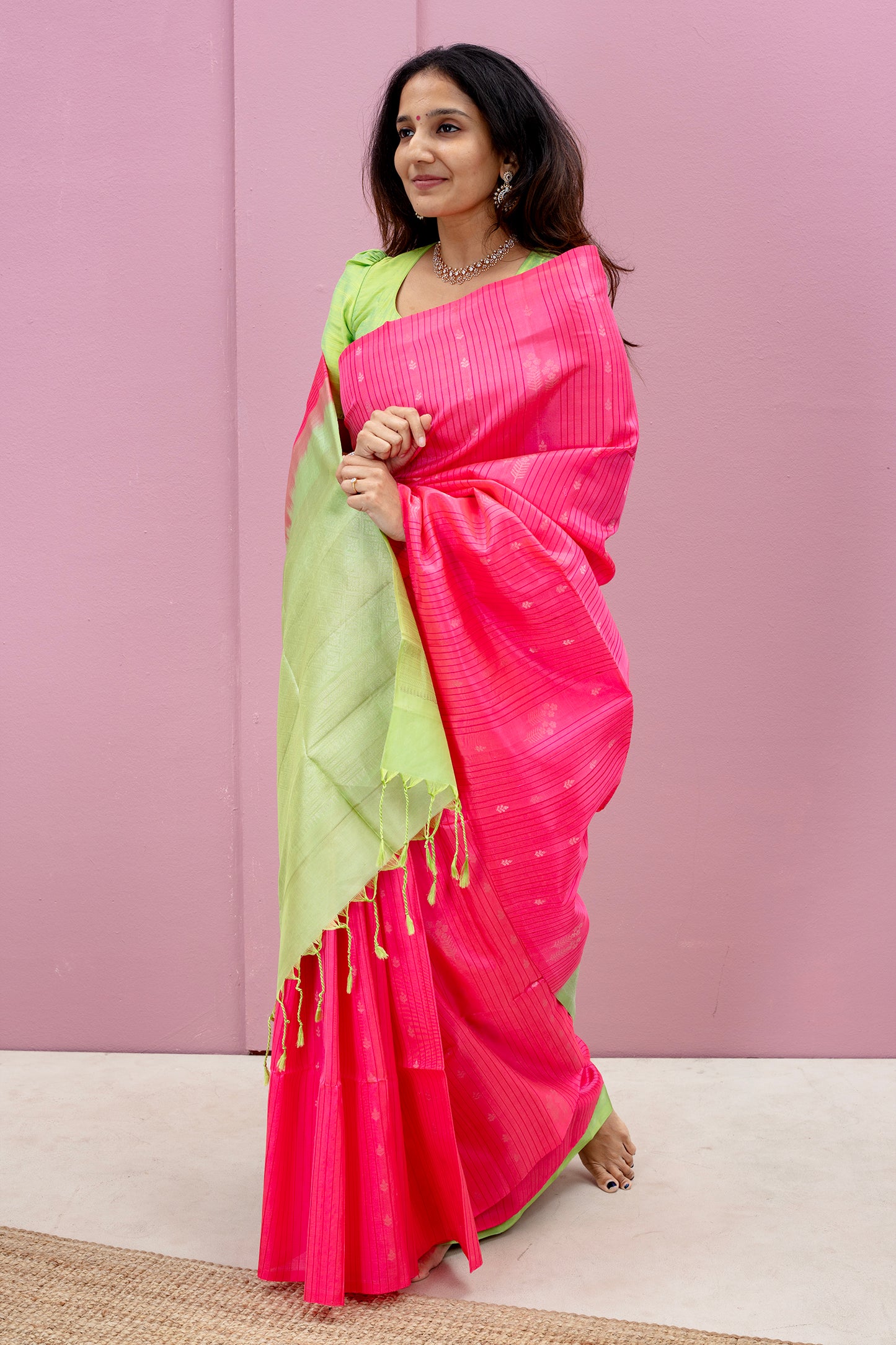 Bhairavi - Lightweight silk saree
