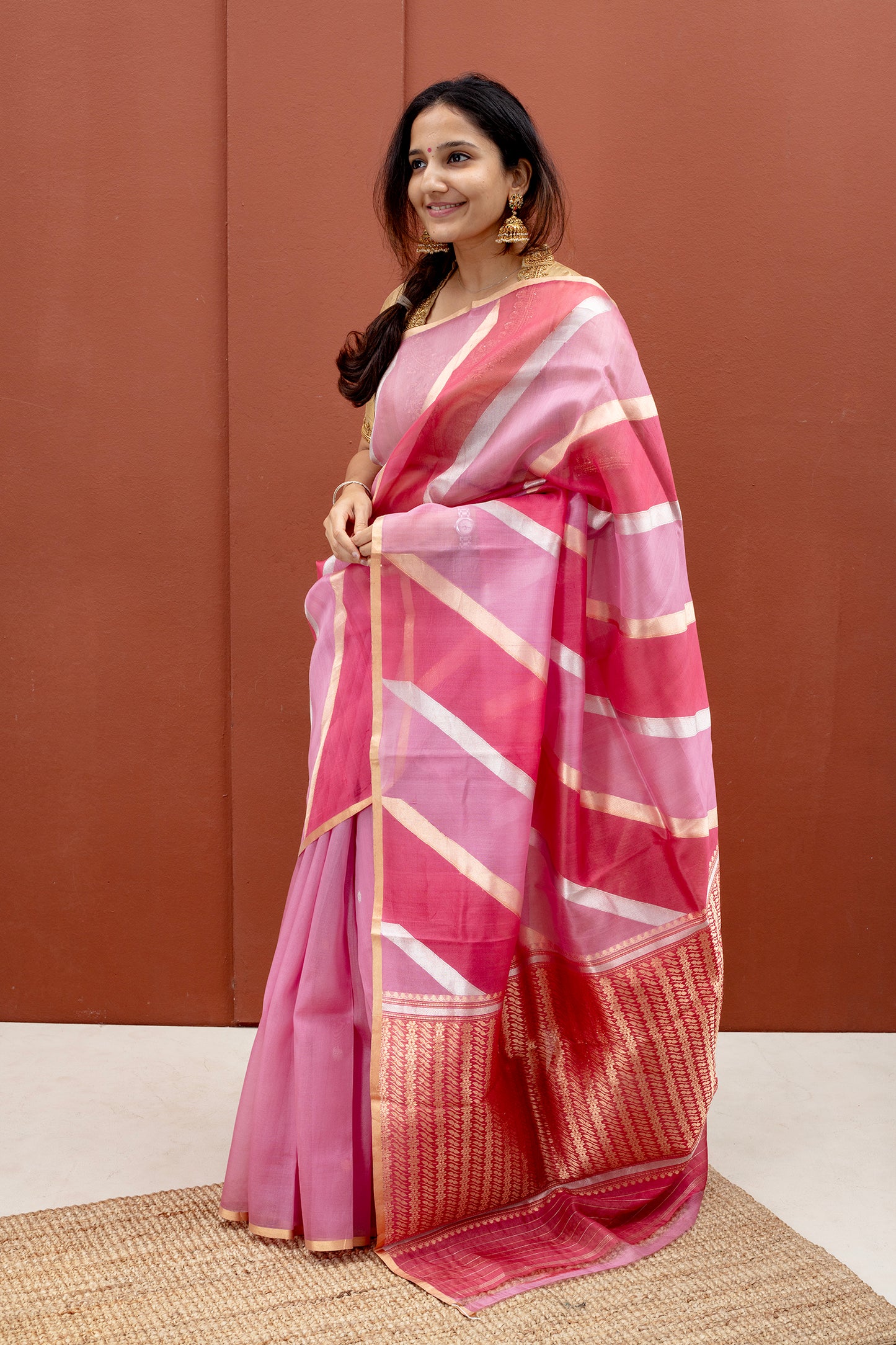 Mantra - Organza Silk Saree