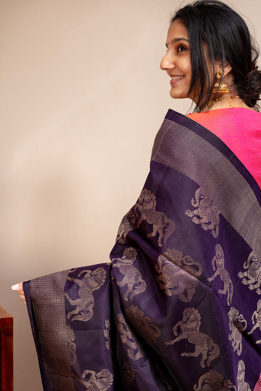 Yaazhini - Lightweight Silk Saree