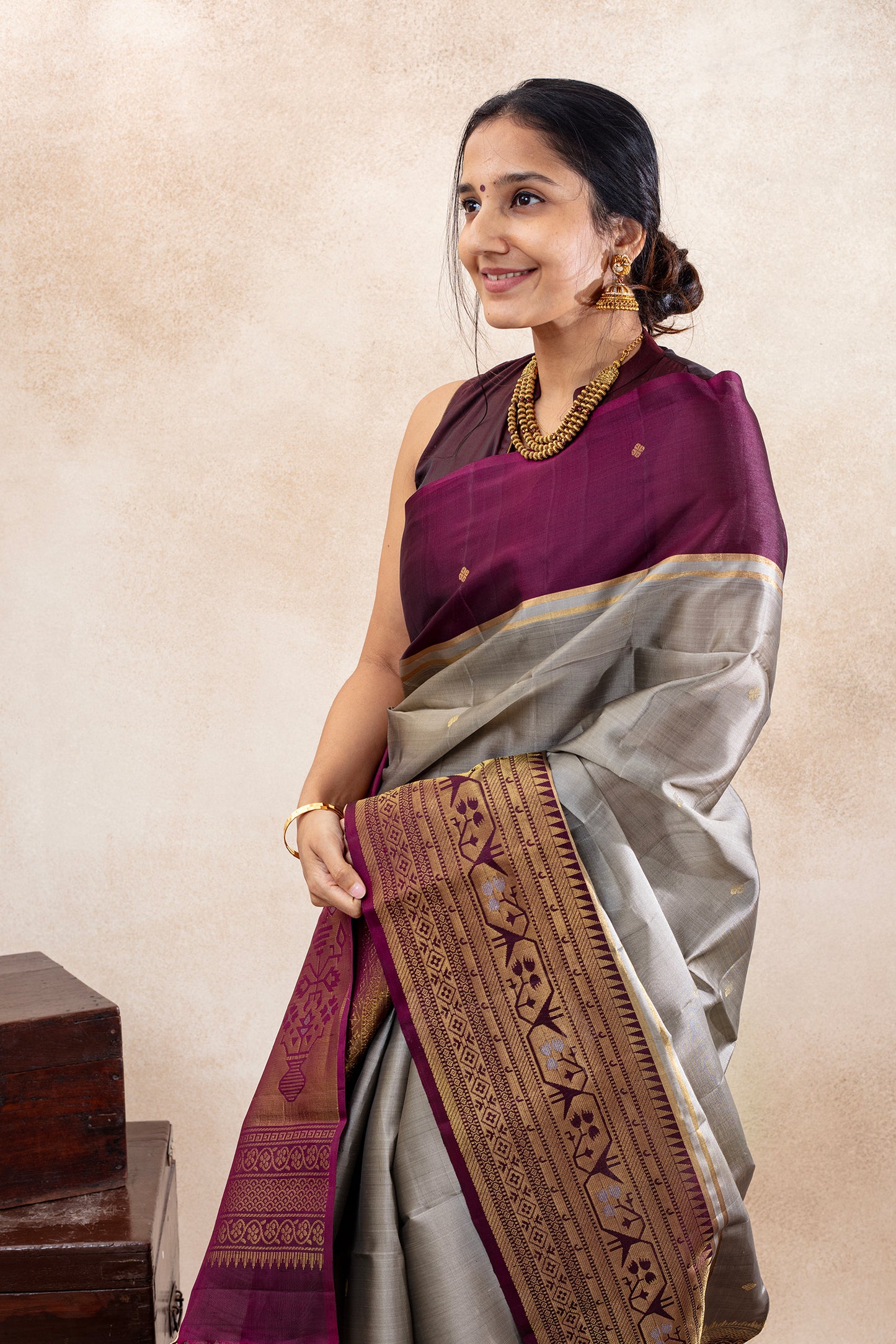 Sarvodhara - Lightweight Silk Saree