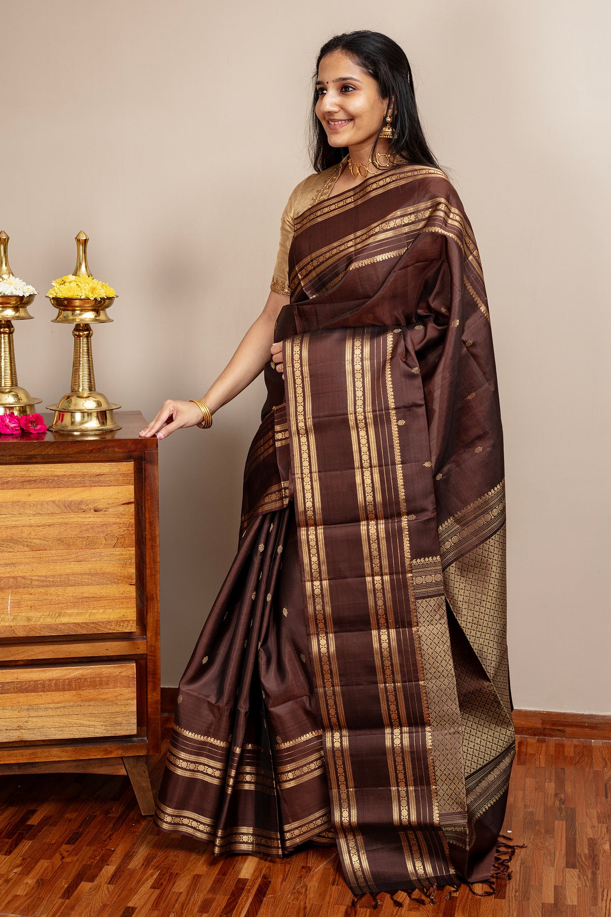 Pramuka - Lightweight Silk Saree
