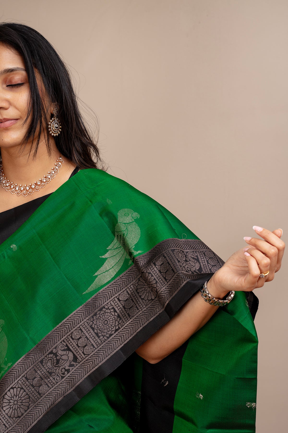 Anna Killi - Lightweight Silk Saree