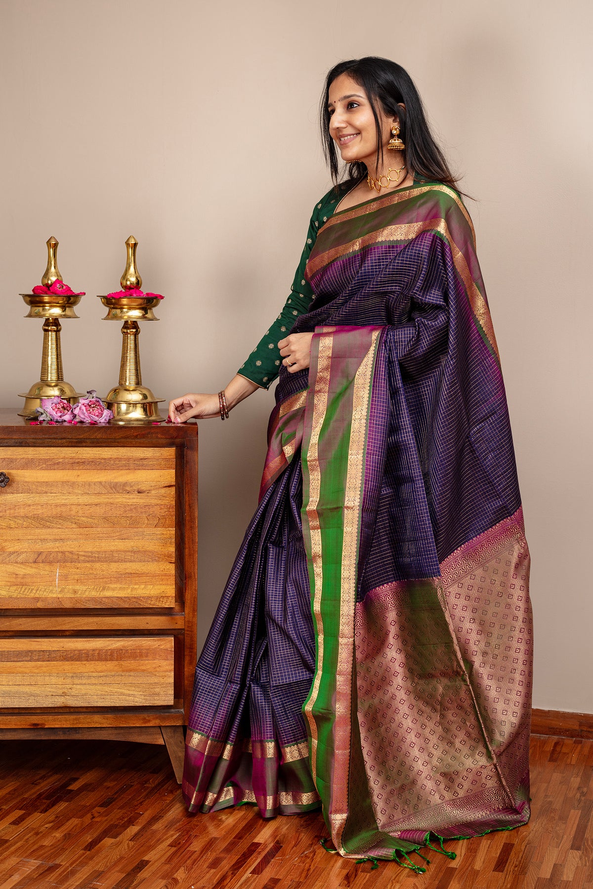 Dvaita - Lightweight Silk Saree
