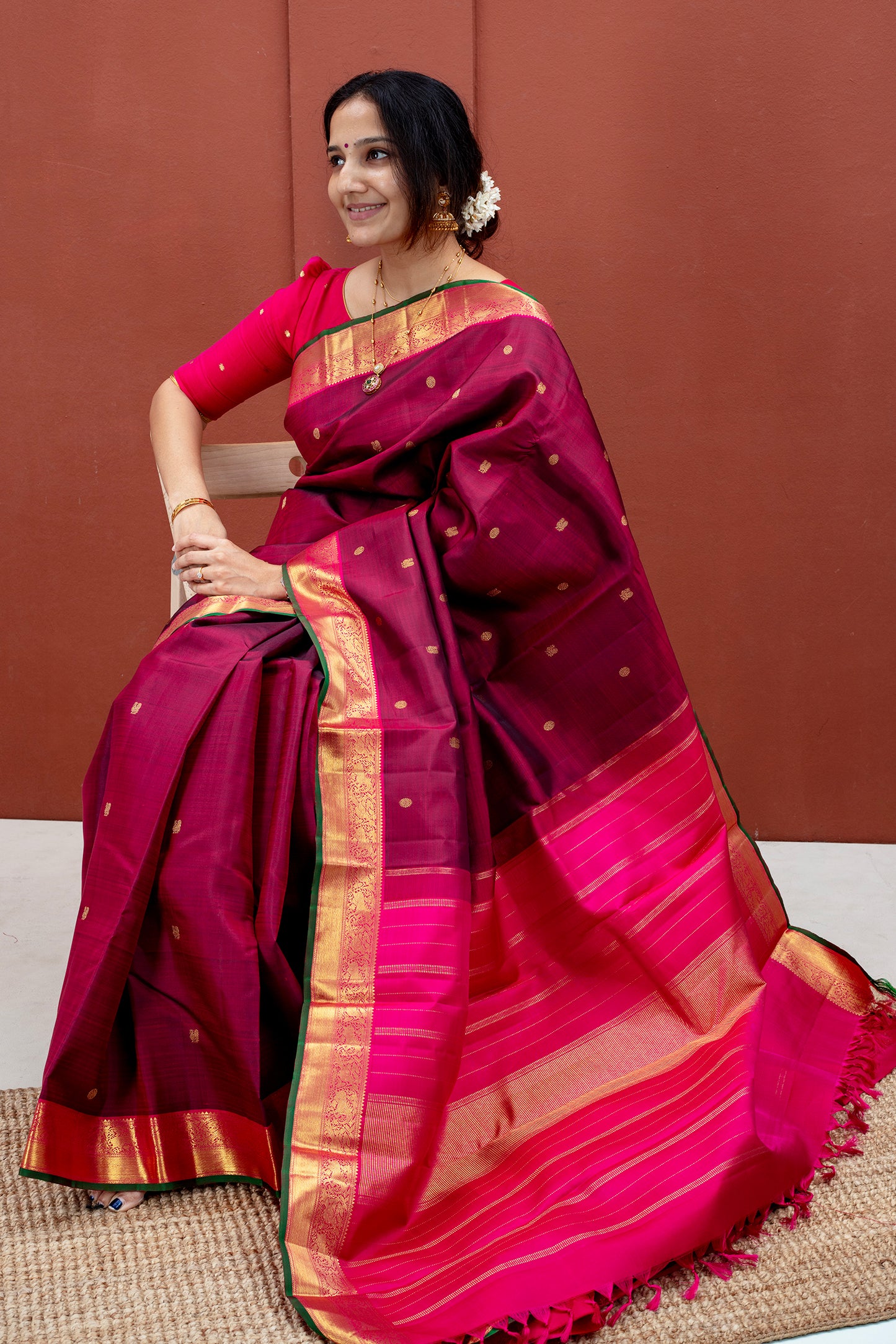 Hamsadhwani - Kanjivaram silk saree