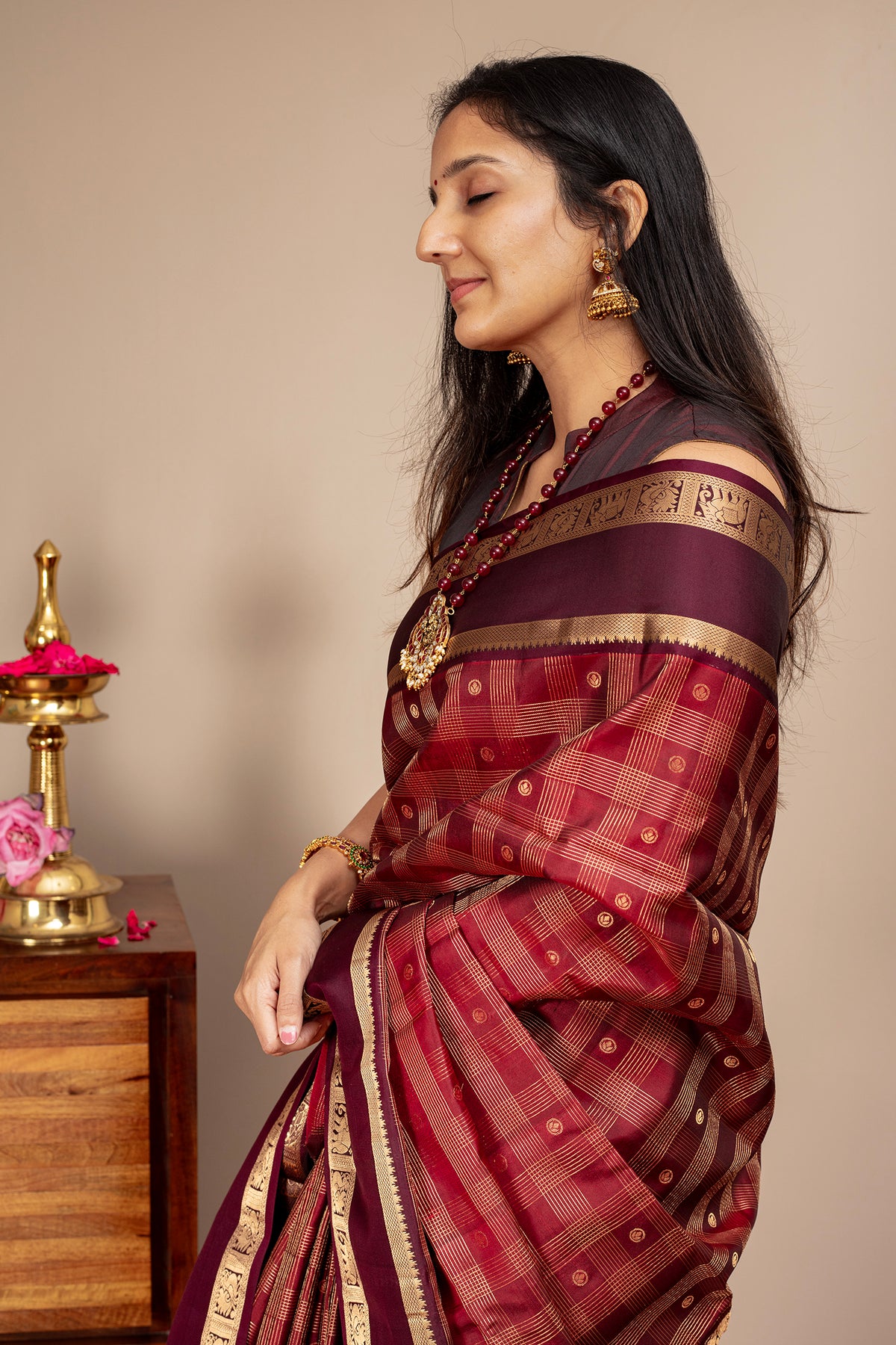 Parambriya - Lightweight Silk Saree