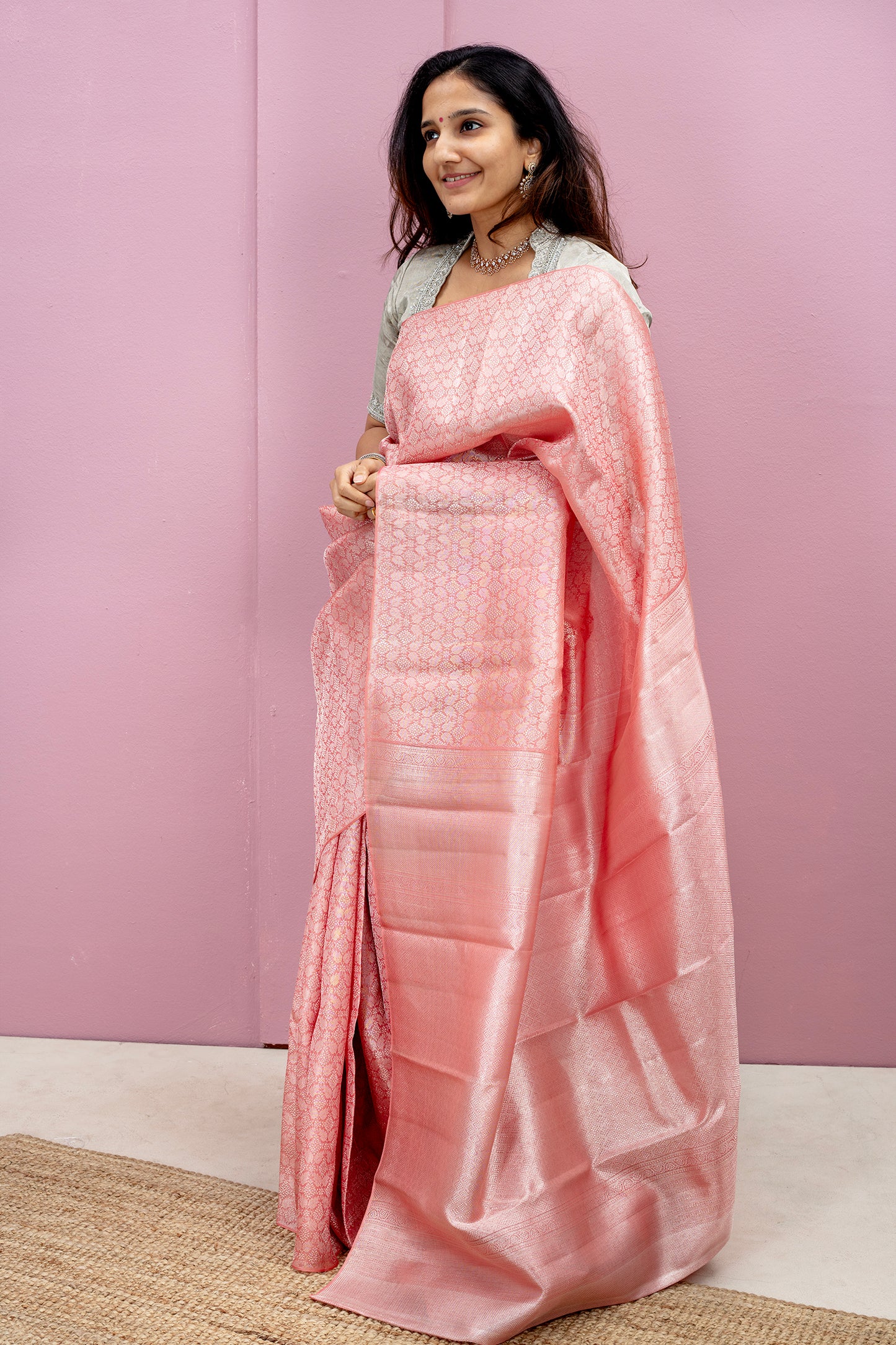 Devanagari - Kanjivaram silk saree