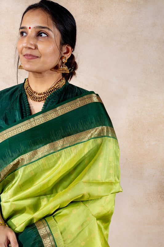 Rajatamaya - Lightweight silk saree