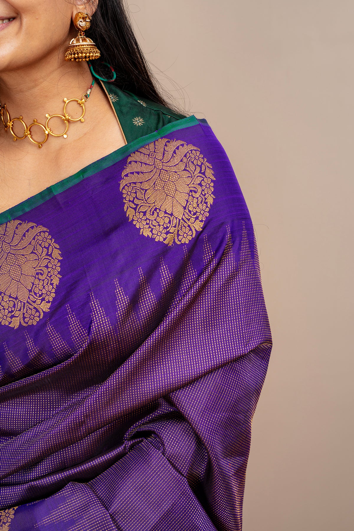 Mayil Thogai - Kanjivaram silk saree