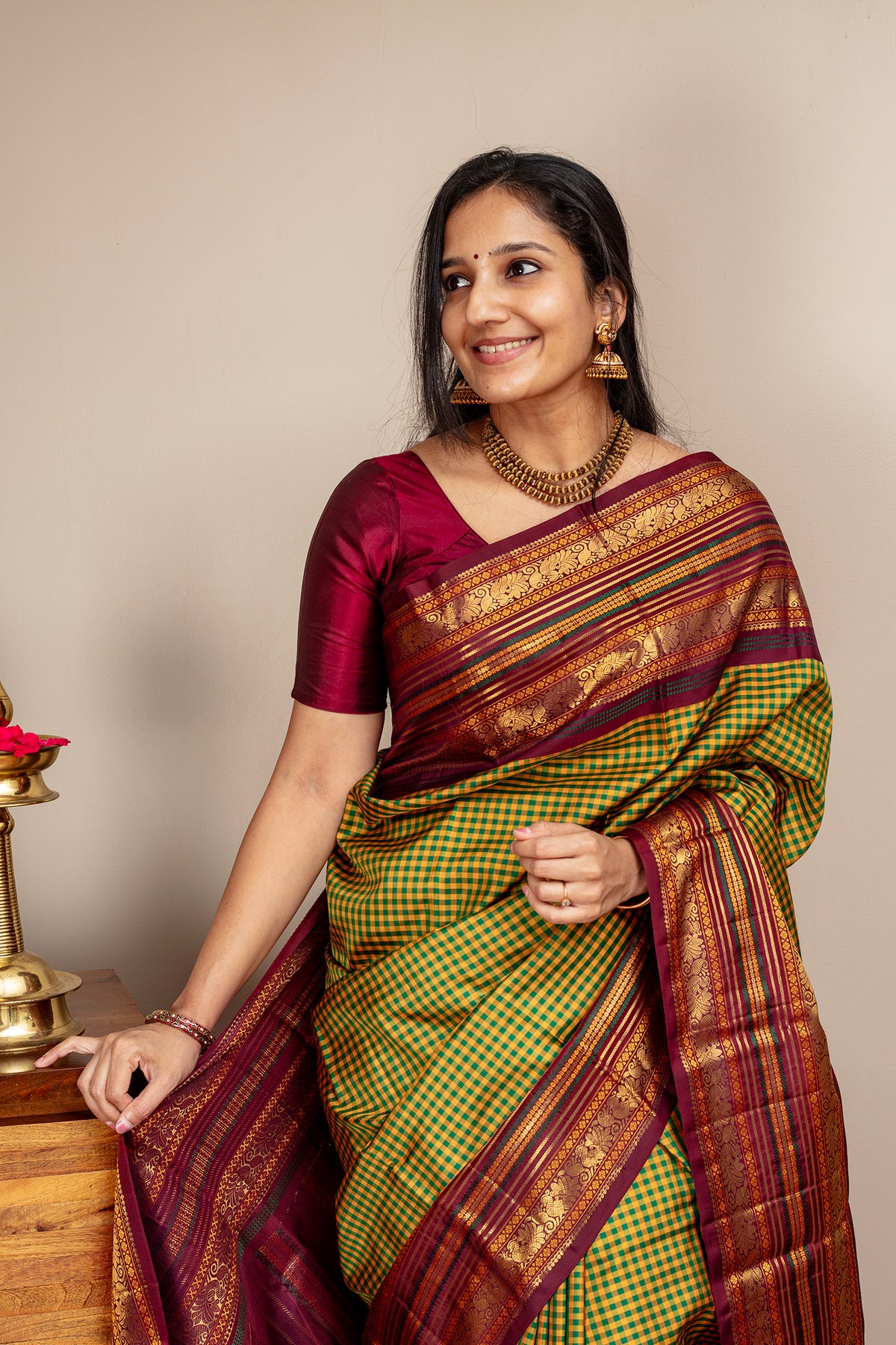 Chinmayee - Kanjivaram silk saree