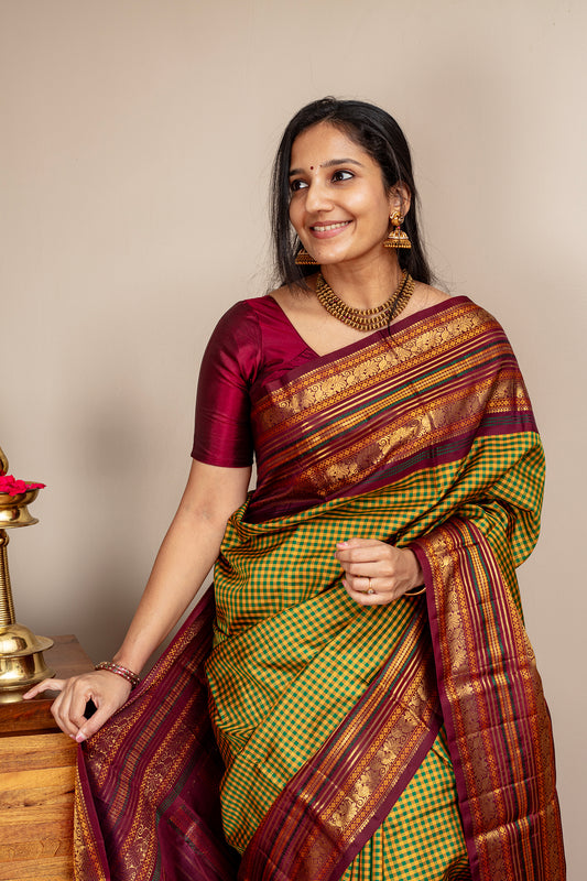 Chinmayee - Kanjivaram silk saree